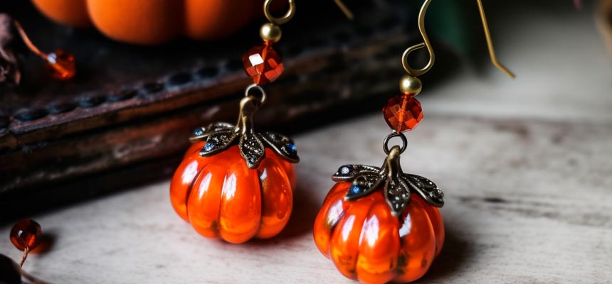 A Brief History of Pumpkin Earrings