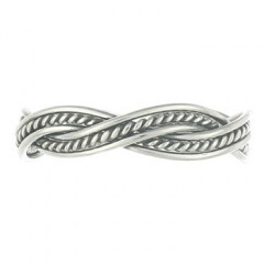 Double-braided New Fashion Silver Toe Ring by BeYindi 