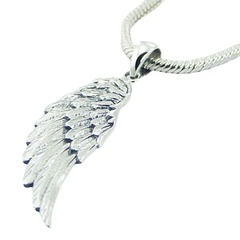 Beautiful Eagle Wing Silver Pendant Great Detail by BeYindi 