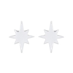 Shining Star Stud 925 Silver Earrings by BeYindi
