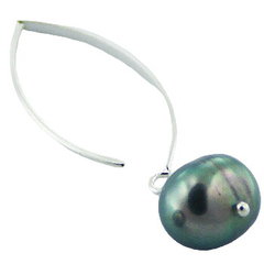 Freshwater Pearls Drop Earrings On 925 Silver Stick Hangers by BeYindi 2