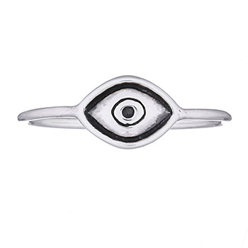 Evil Eye 925 Sterling Silver Ring by BeYindi 