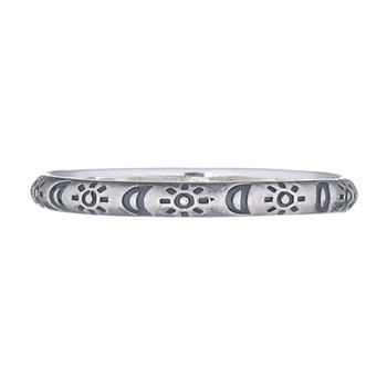 Sun And Moon Surrounded On Sterling Silver Ring by BeYindi 