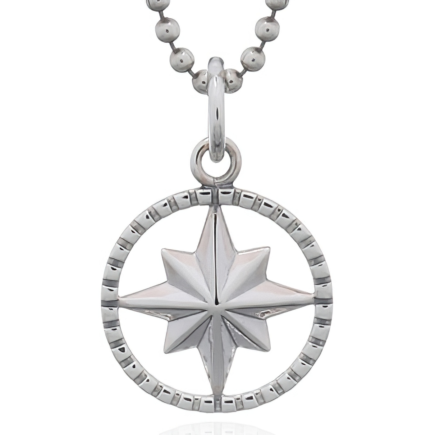 Twinkle Polygon Star 925 Sterling Silver Pendant by BeYindi 