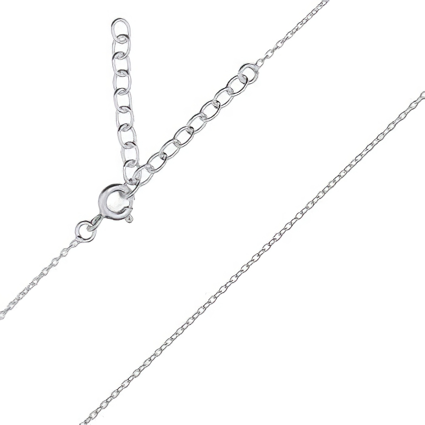 Lightweight 16 Inches Cable Chain Sterling Silver by BeYindi 