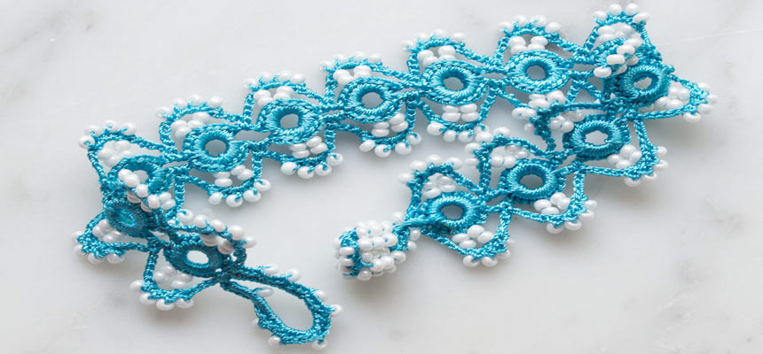 crochet beach bracelets