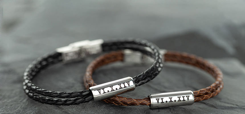engraved matching bracelets