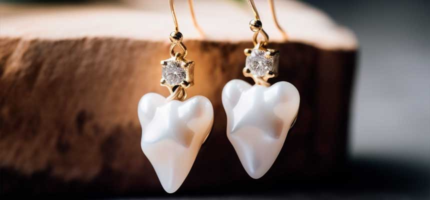 The Art of Creating Tooth Earrings