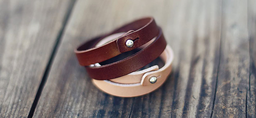 leather couple bracelets