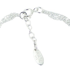 Silver Infinity Bracelet Delicate Silver Chain by BeYindi 3