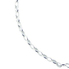 Sterling silver adjustable rollo chain 5mm gauge by BeYindi