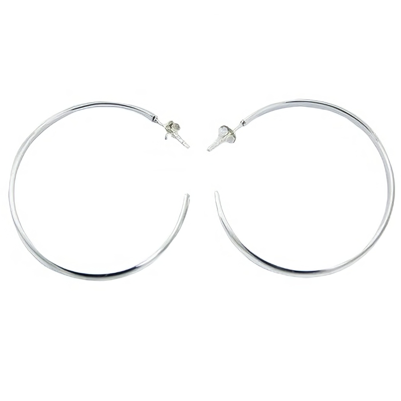 sterling silver Modernist polish Medium Earrings